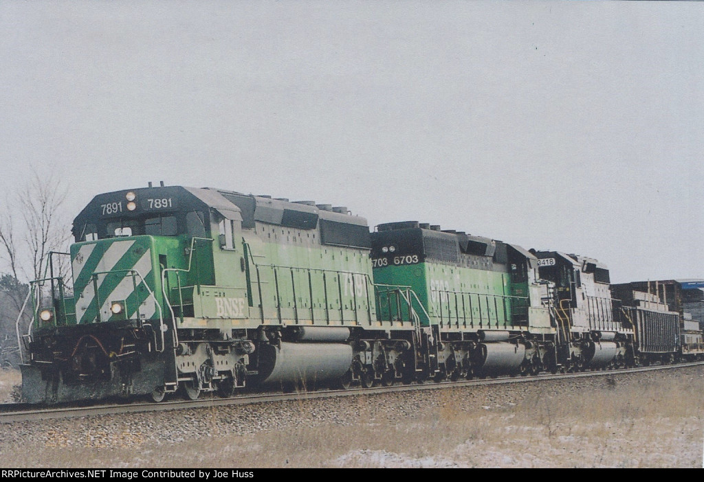 BNSF 7891 West